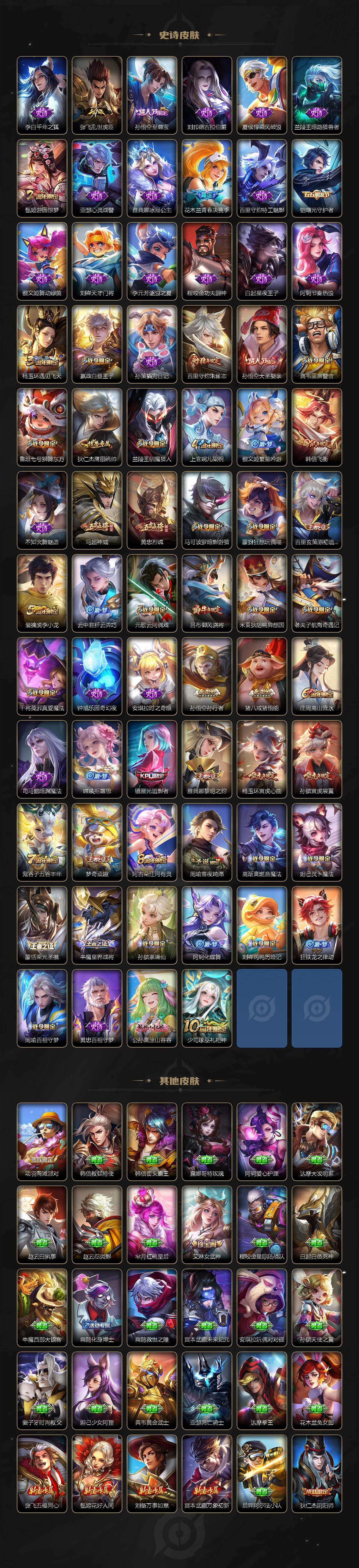 WZLE479477王者荣耀账号详情图4 WZLE479477王者荣耀账号详情图4