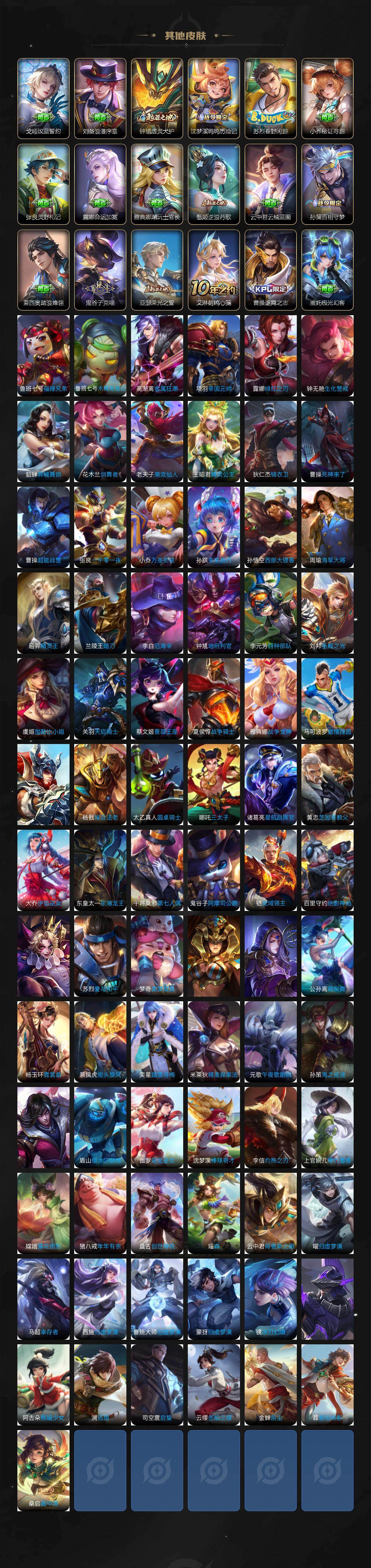 WZLE479477王者荣耀账号详情图6 WZLE479477王者荣耀账号详情图6