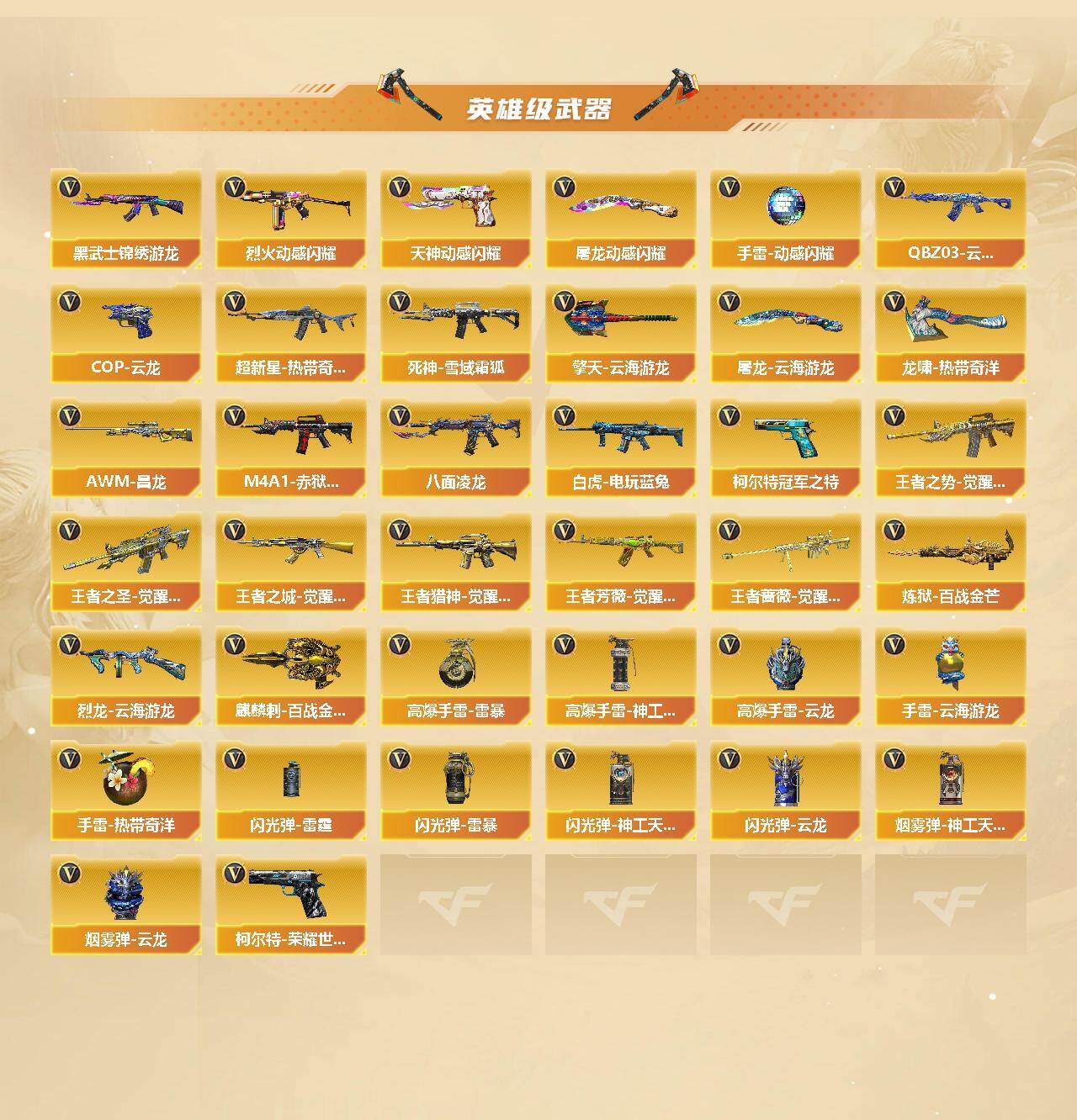 CFCMW422240穿越火线账号详情图4