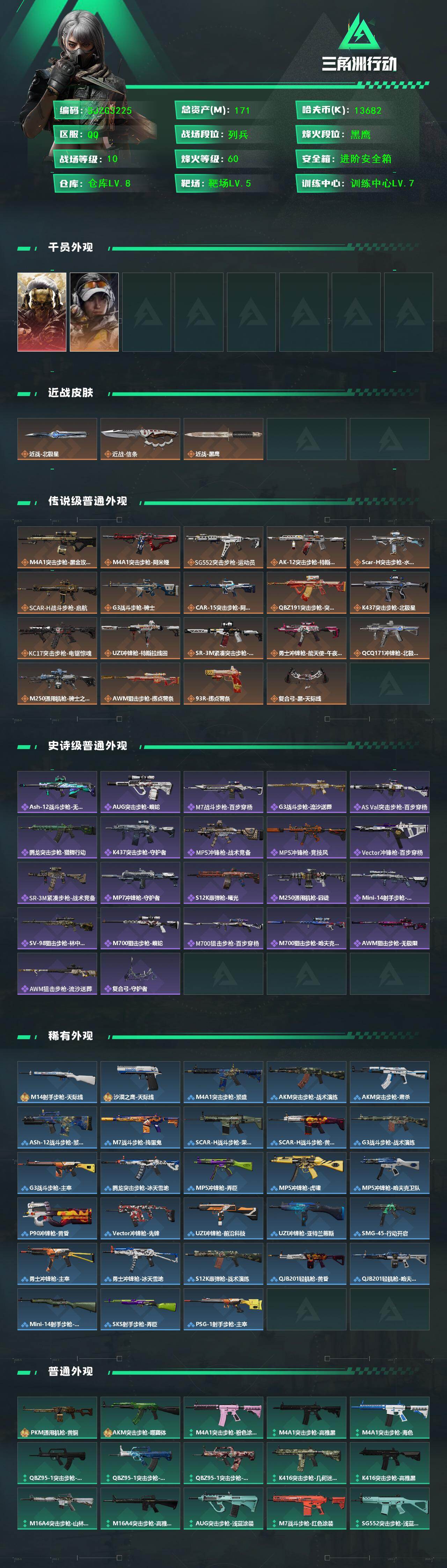 SJZQM420969三角洲行动账号详情图3 SJZQM420969三角洲行动账号详情图3