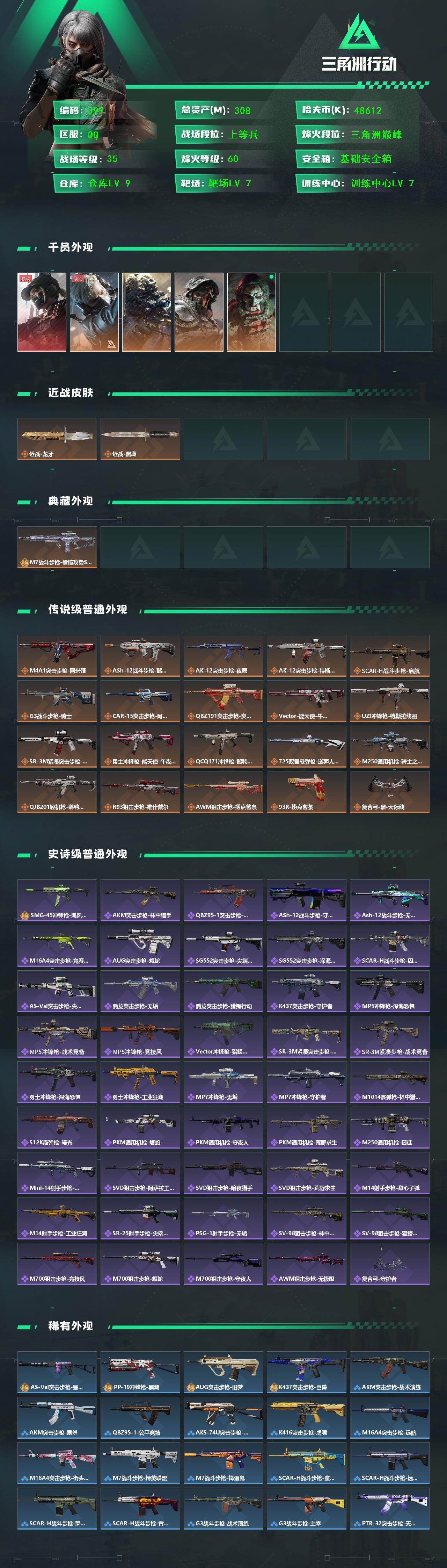 SJZCMW425994三角洲行动账号详情图2