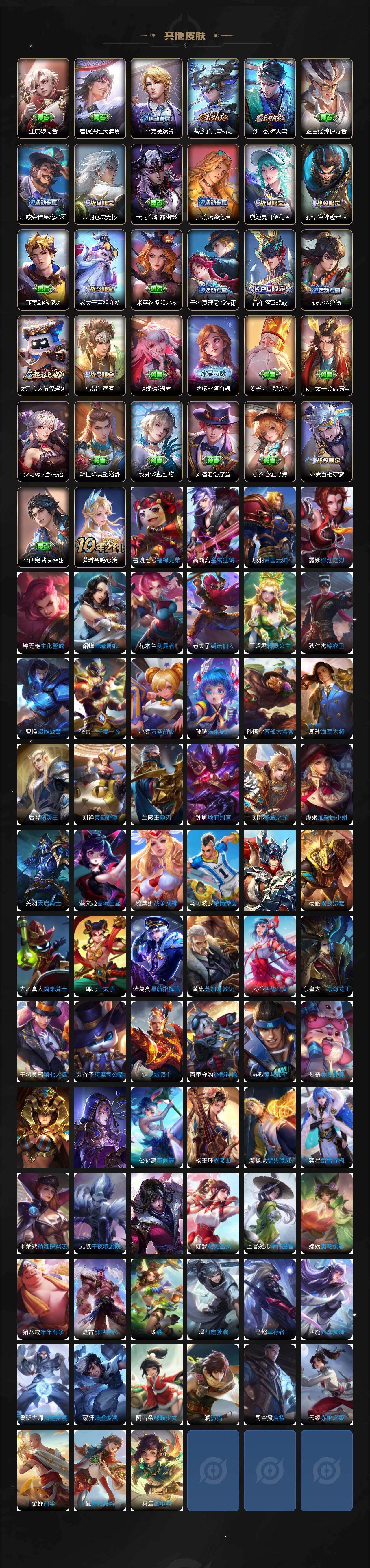 WZ03484205王者荣耀账号详情图5 WZ03484205王者荣耀账号详情图5