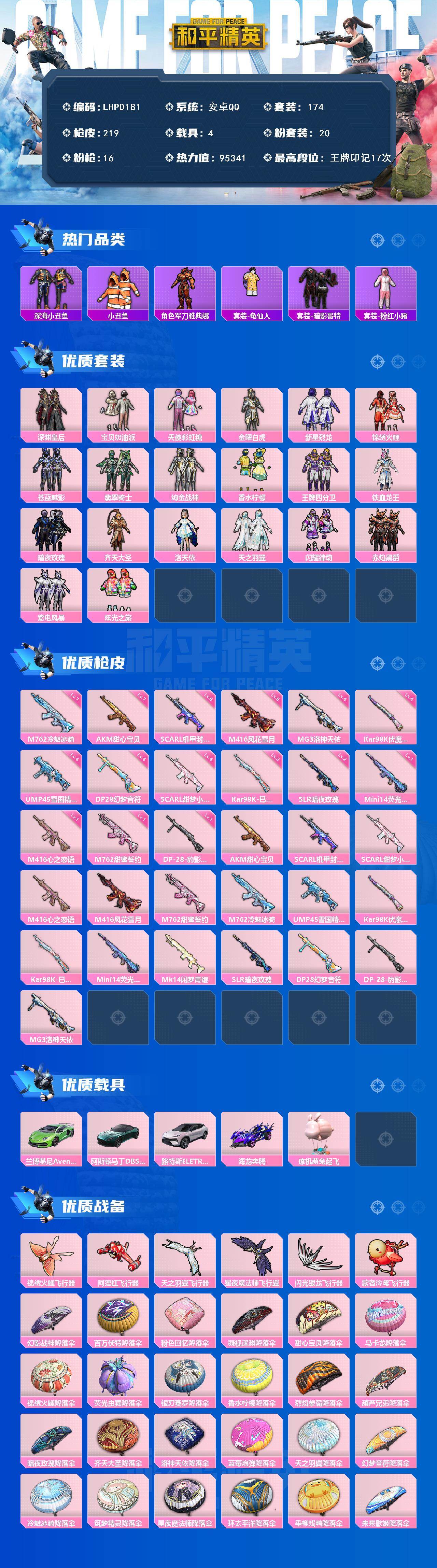 HPCMW459293和平精英账号详情图2