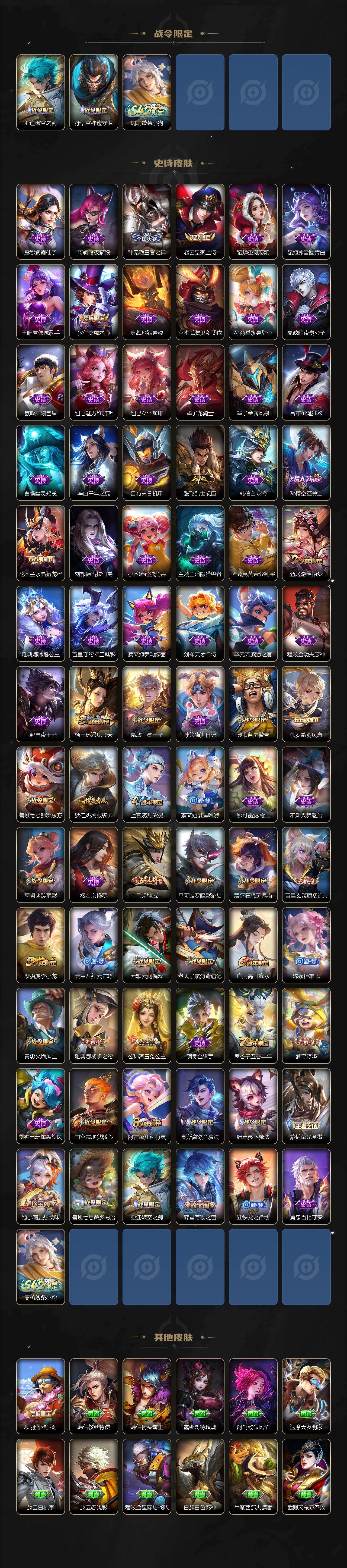 WZKG488157王者荣耀账号详情图4 WZKG488157王者荣耀账号详情图4