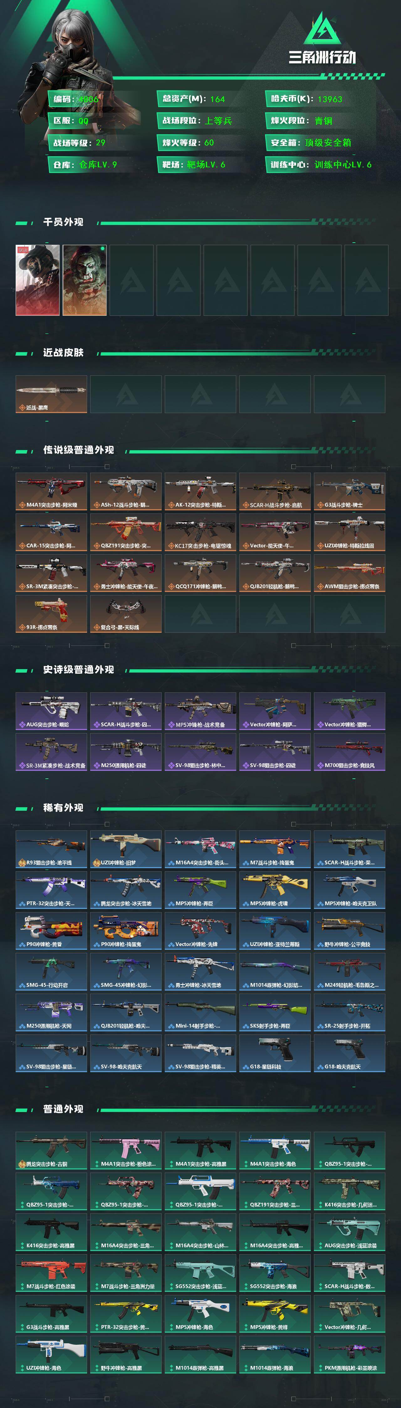 SJZCMW433532三角洲行动账号详情图2