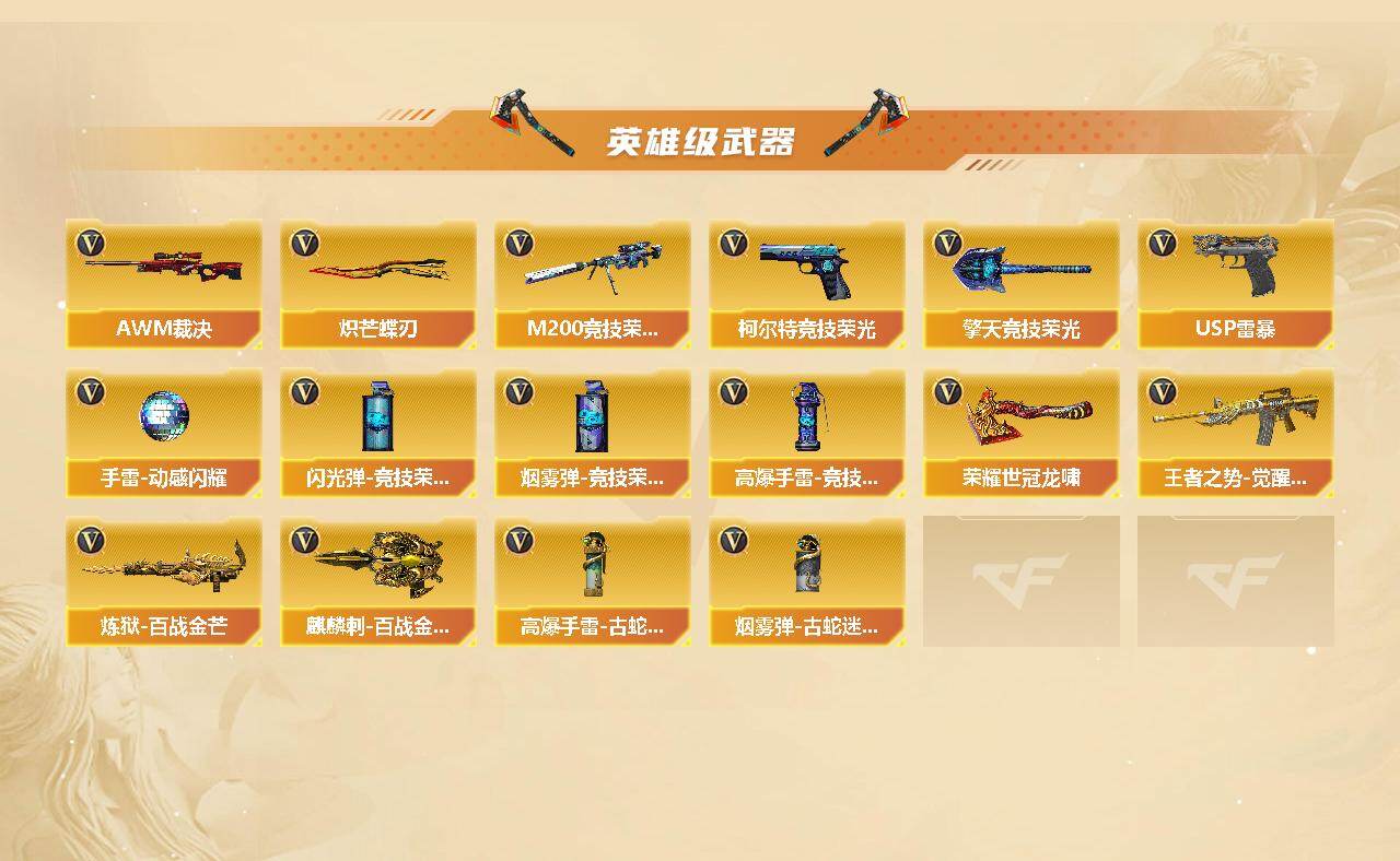 CFQM416319穿越火线账号详情图4