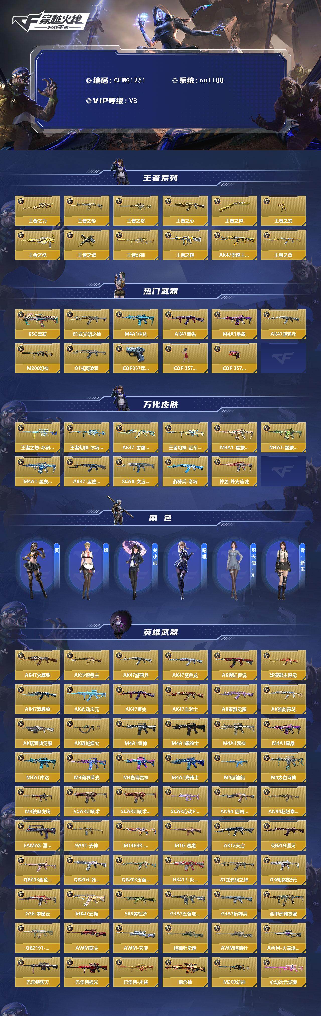 CFMEY46591枪战王者账号详情图2