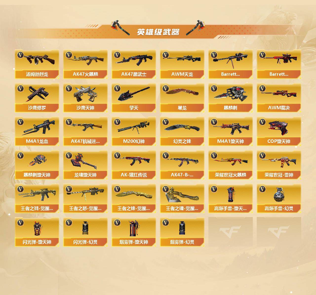 CFQM416609穿越火线账号详情图4