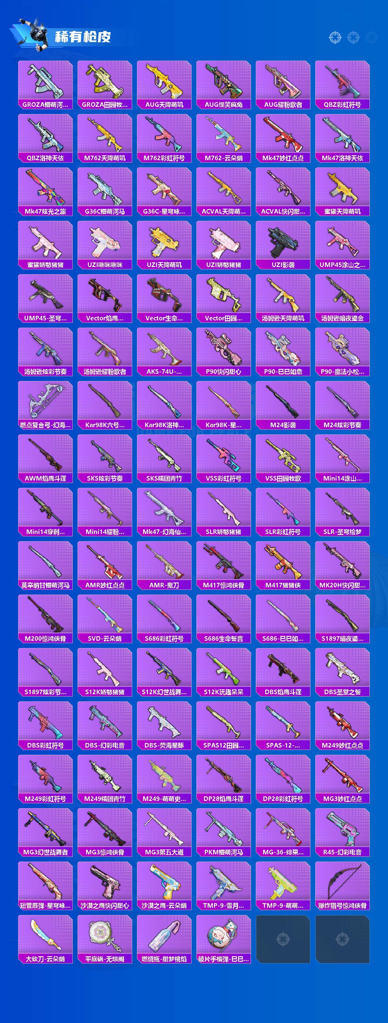 HPQYYX443465和平精英账号详情图3