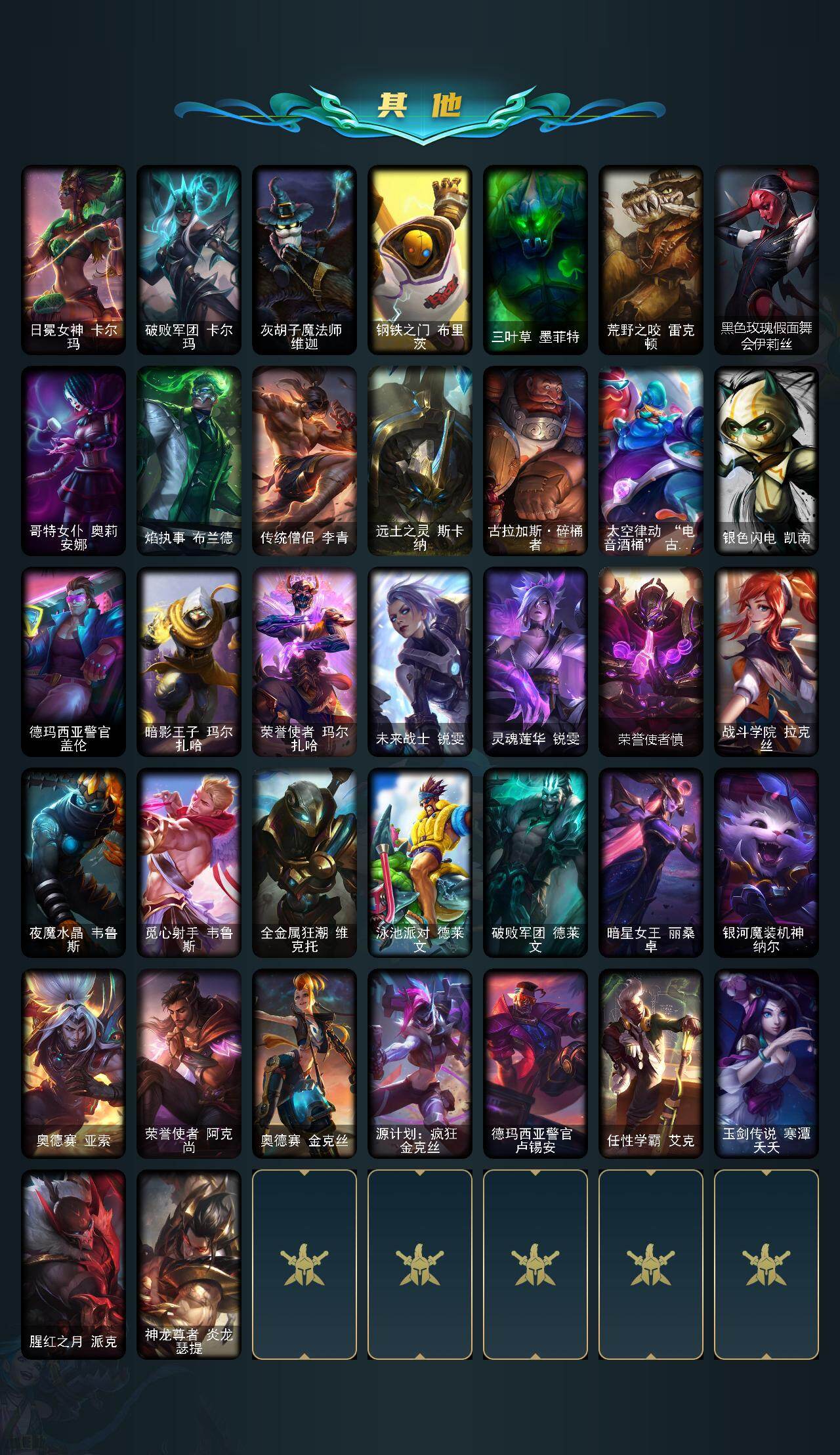 LOLEY48155英雄联盟账号详情图3