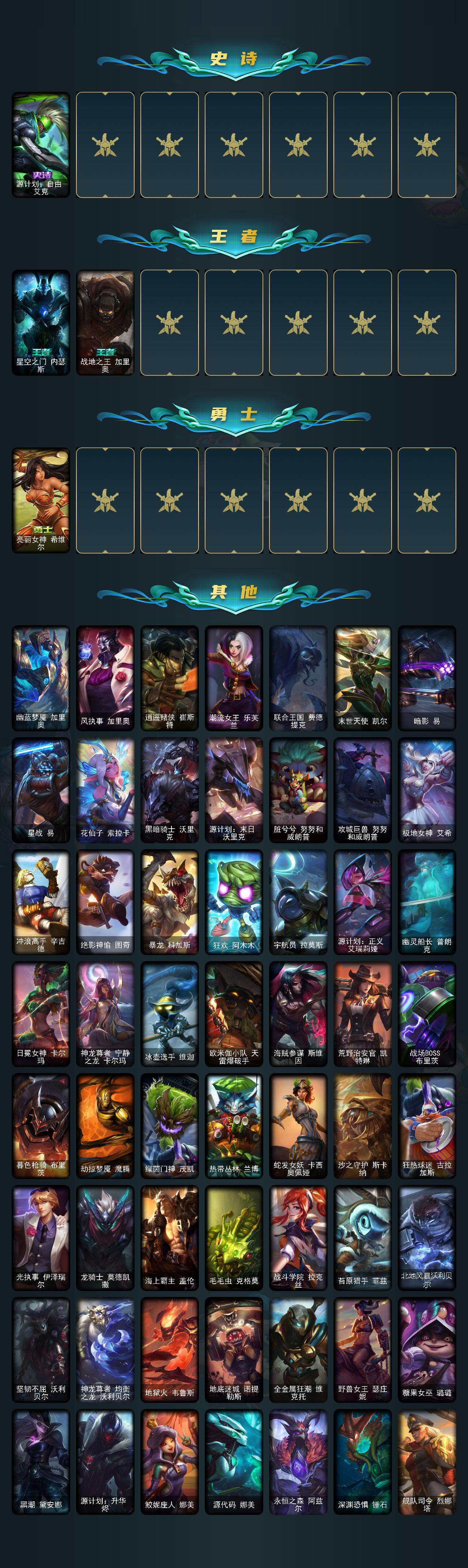 LOLLE48223英雄联盟账号详情图3