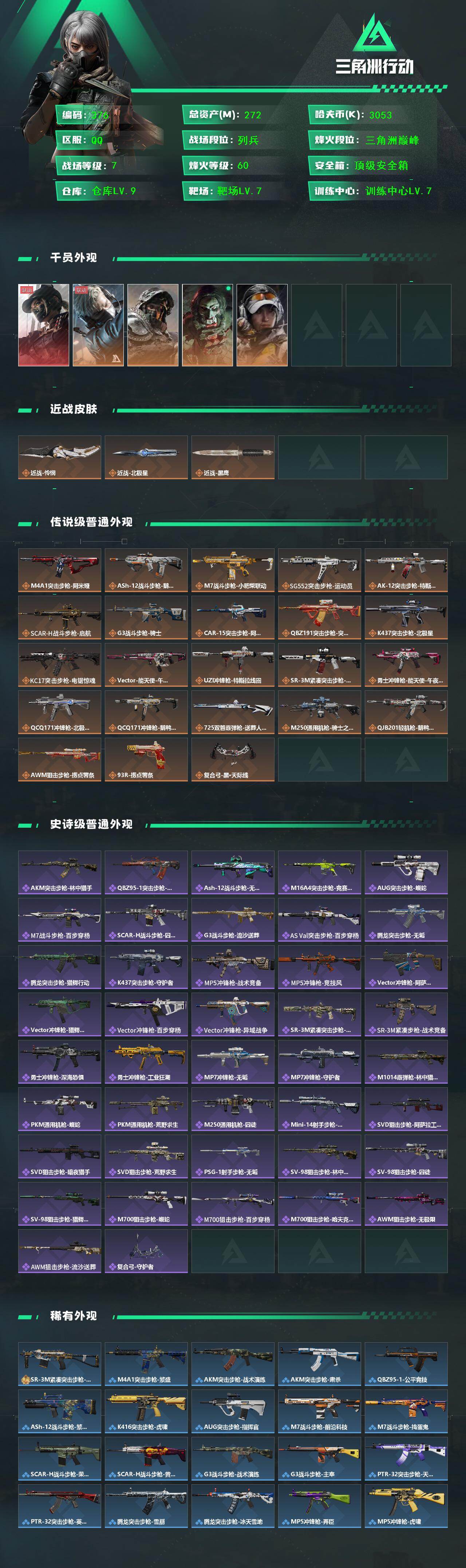 SJZCMW426004三角洲行动账号详情图2