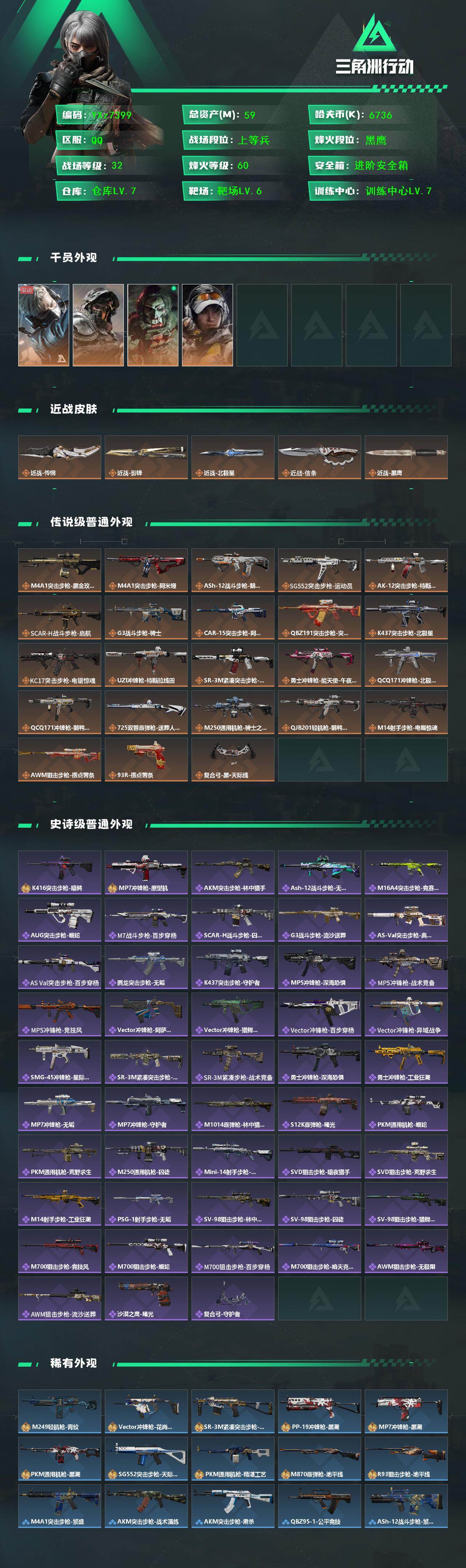 SJZCMW420244三角洲行动账号详情图2