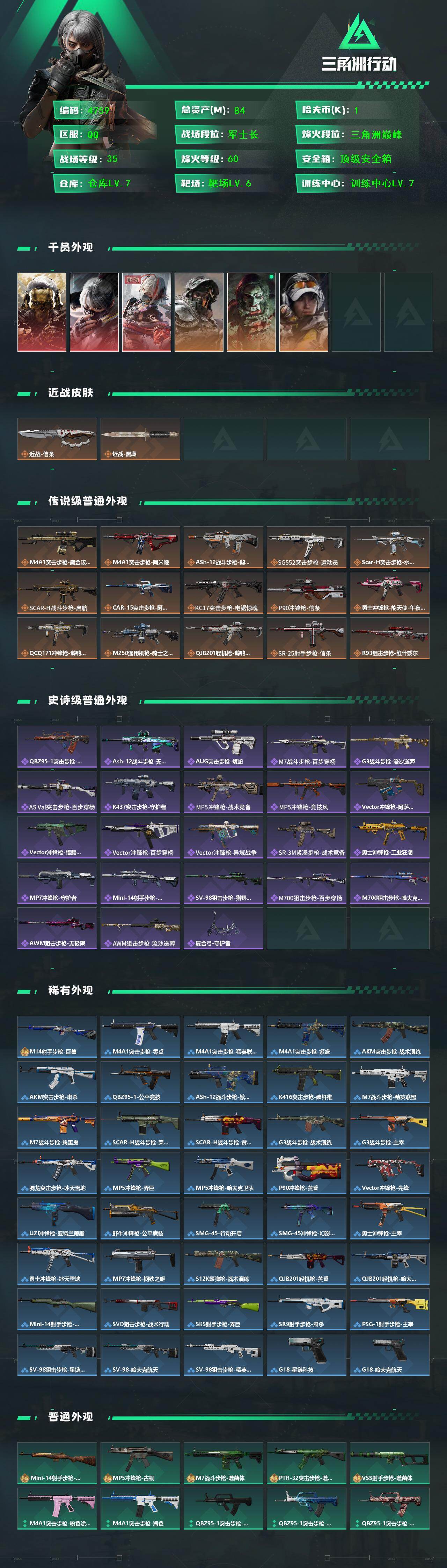 SJZCMW420055三角洲行动账号详情图2