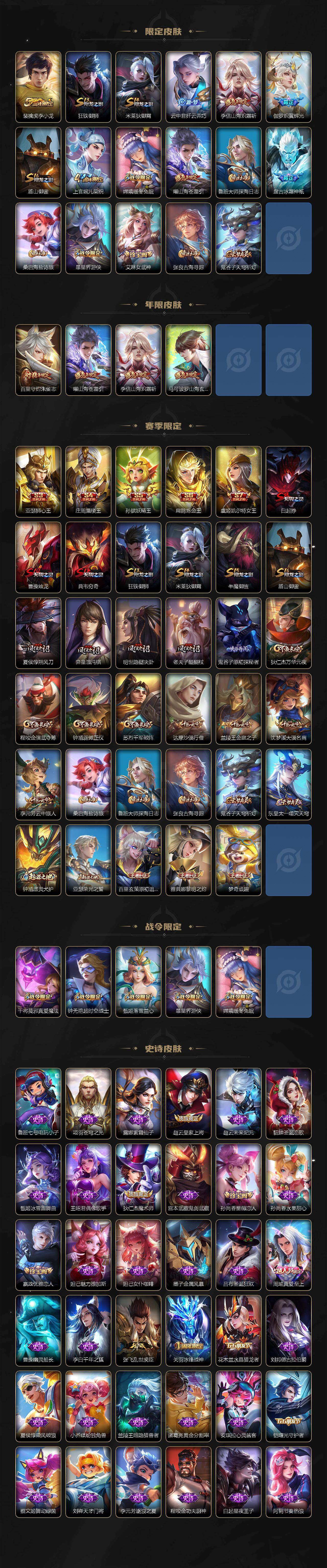 WZXS497693王者荣耀账号详情图3 WZXS497693王者荣耀账号详情图3