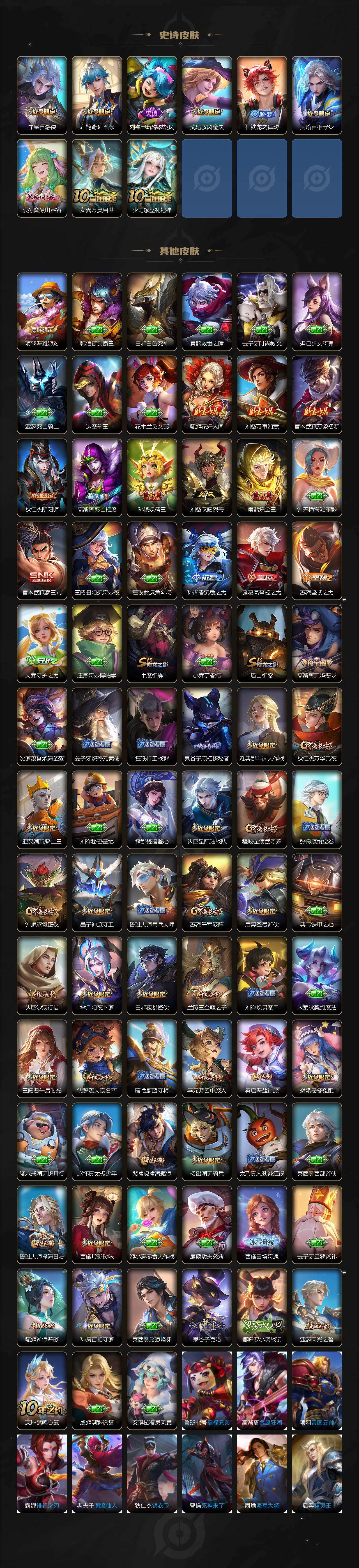 WZQM486887王者荣耀账号详情图5 WZQM486887王者荣耀账号详情图5