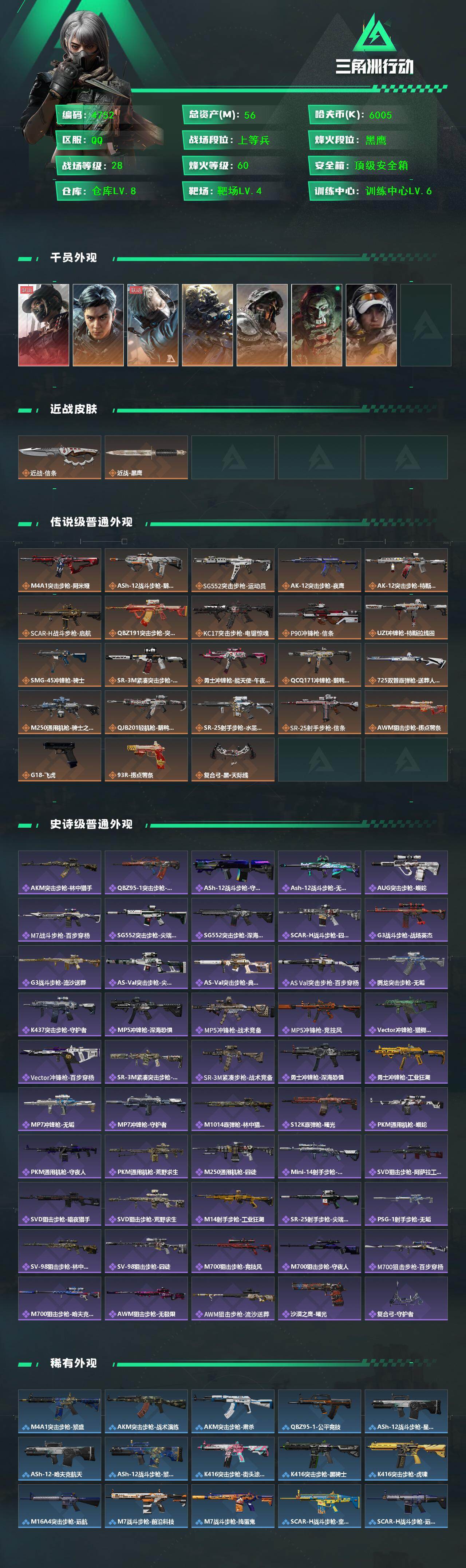 SJZCMW420250三角洲行动账号详情图2