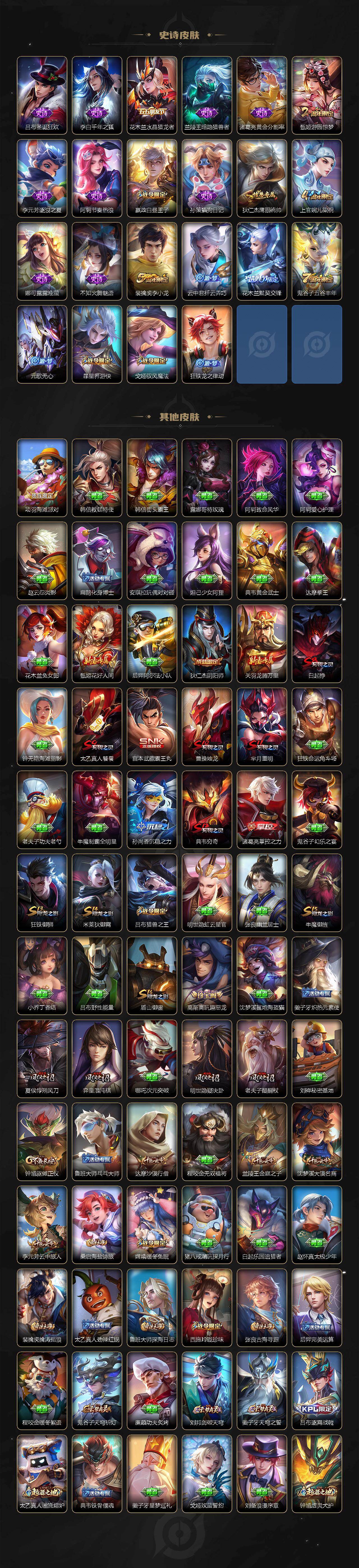 WZKG491555王者荣耀账号详情图3