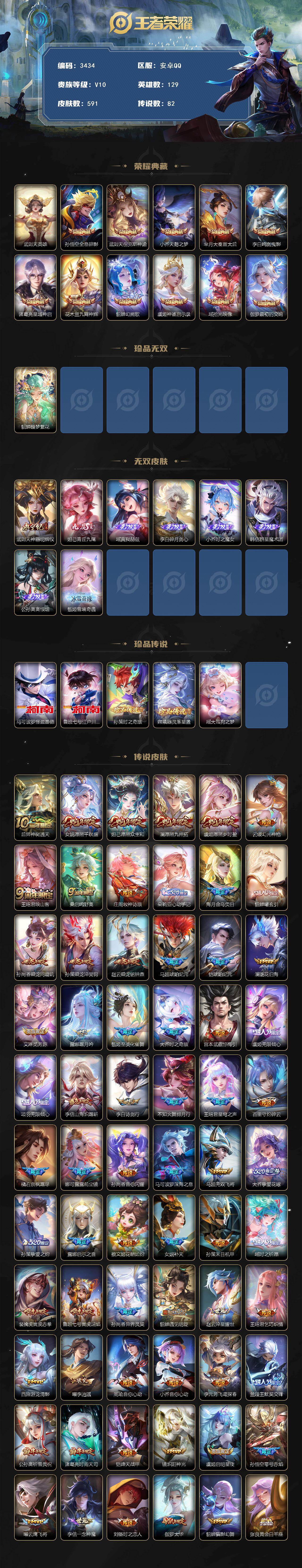 WZCMW4118994王者荣耀账号详情图2