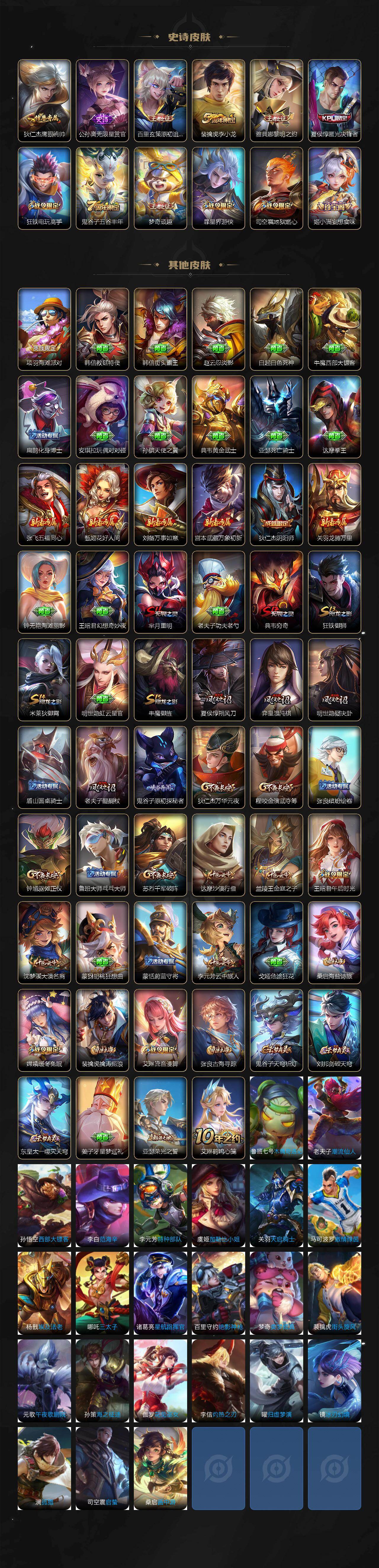 WZ03484203王者荣耀账号详情图3 WZ03484203王者荣耀账号详情图3