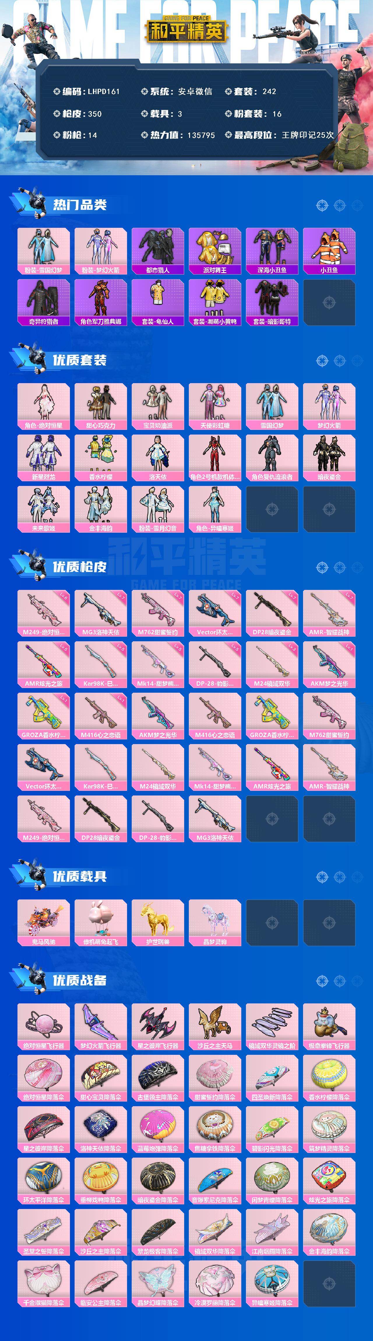 HPCMW466058和平精英账号详情图2