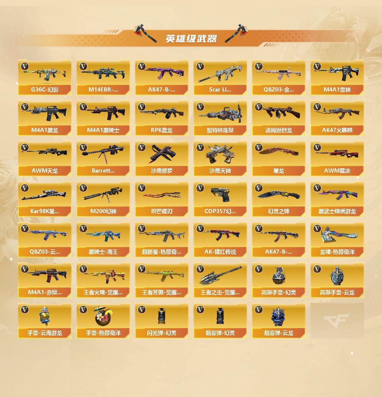 CFCMW422218穿越火线账号详情图3