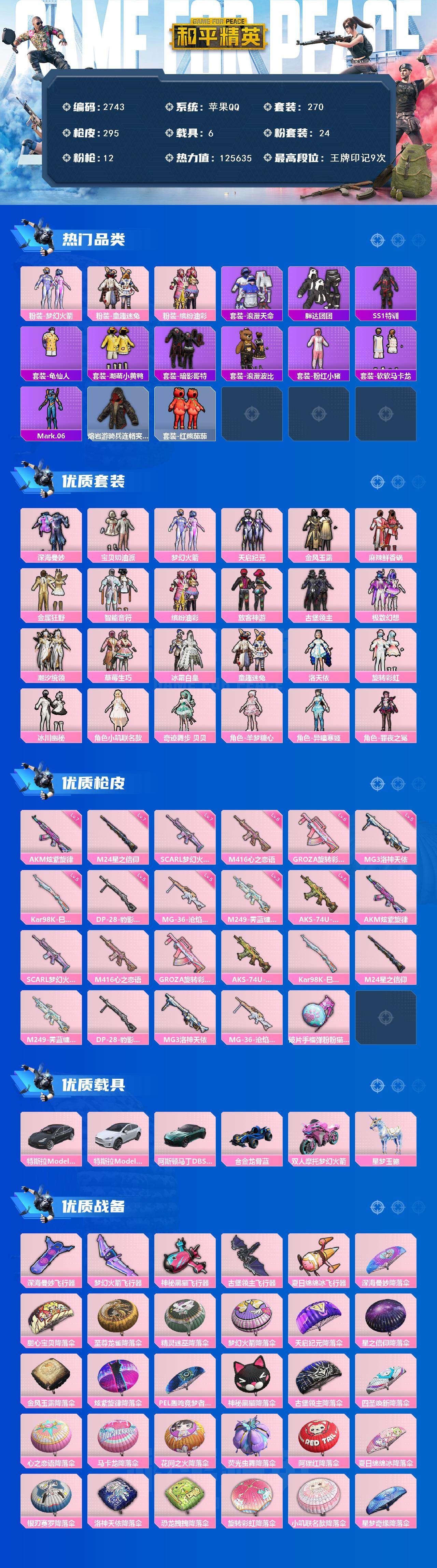 HPCMW464631和平精英账号详情图2