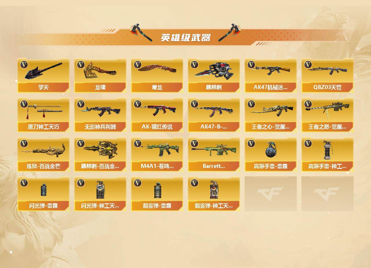 CFCMW421439穿越火线账号详情图3