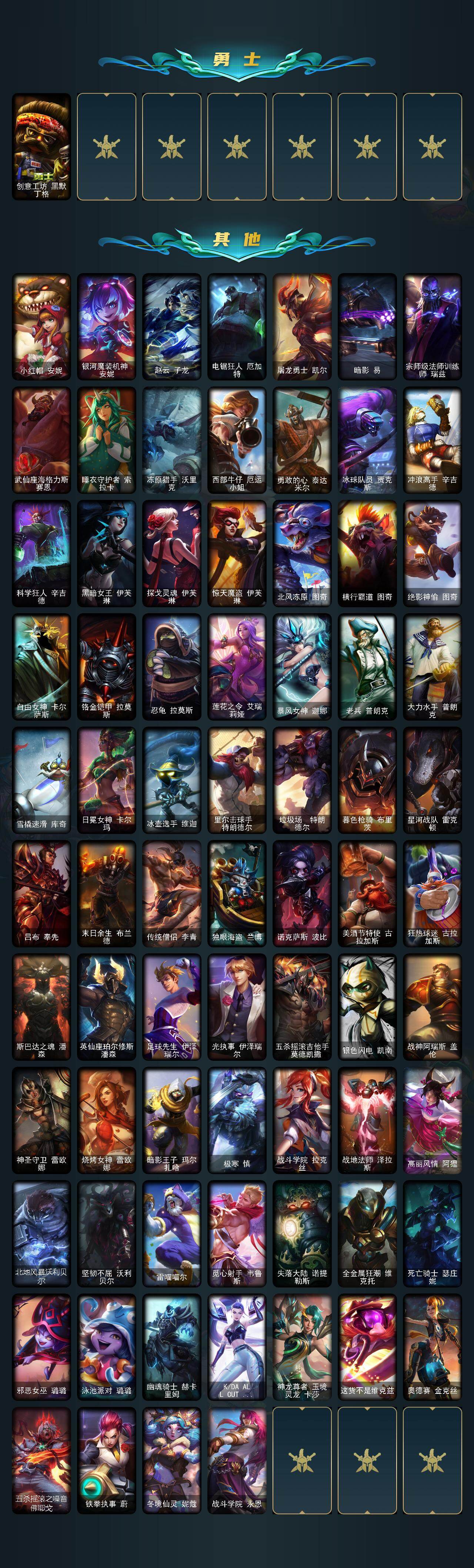 LOLQM48037英雄联盟账号详情图4