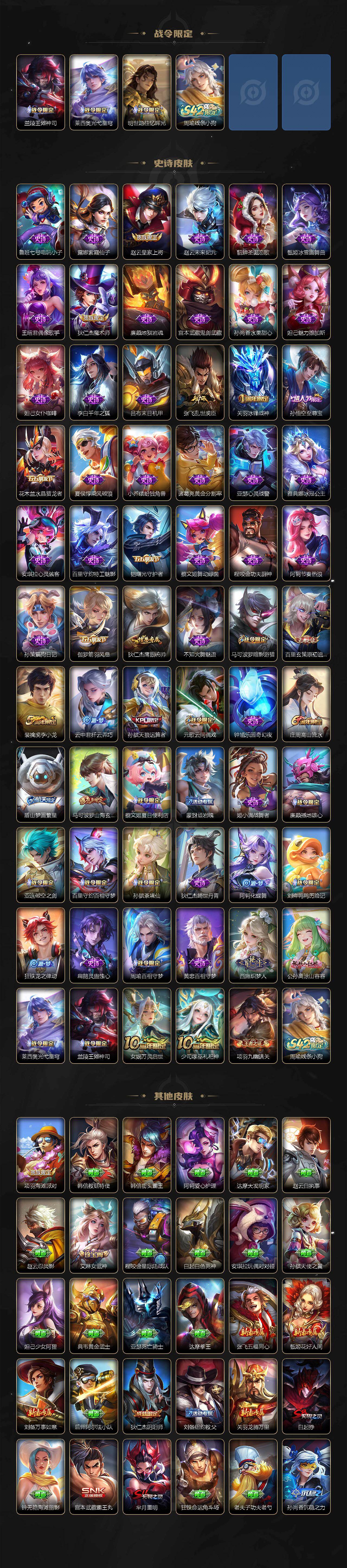 WZKG482812王者荣耀账号详情图3 WZKG482812王者荣耀账号详情图3