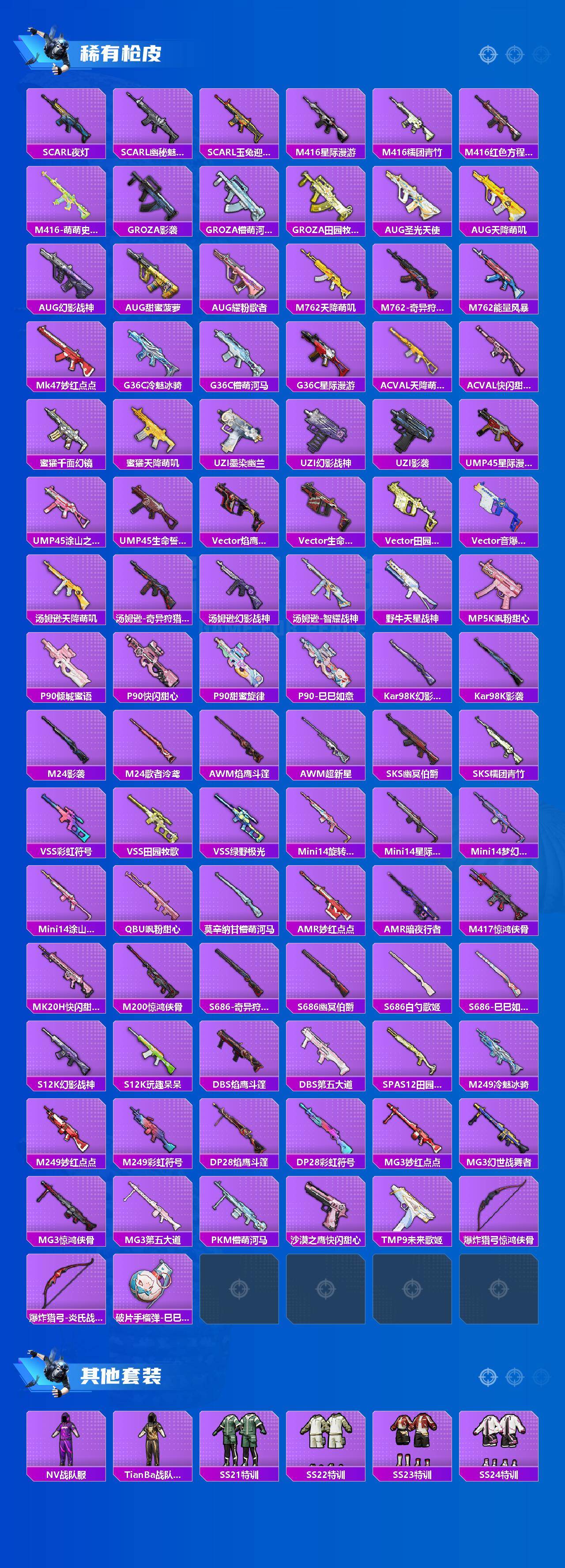 HPQYYX443312和平精英账号详情图3