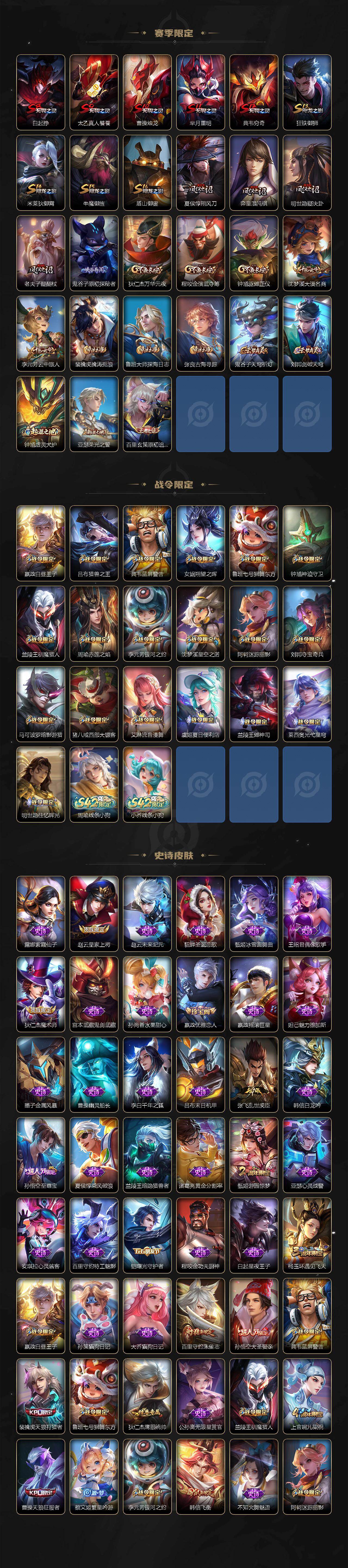 WZKG483473王者荣耀账号详情图3