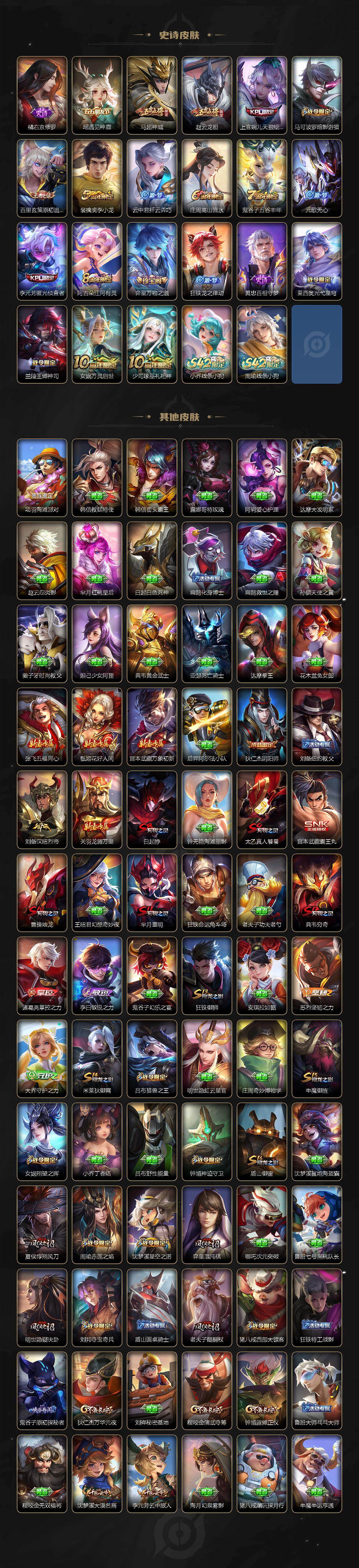 WZKG483473王者荣耀账号详情图4