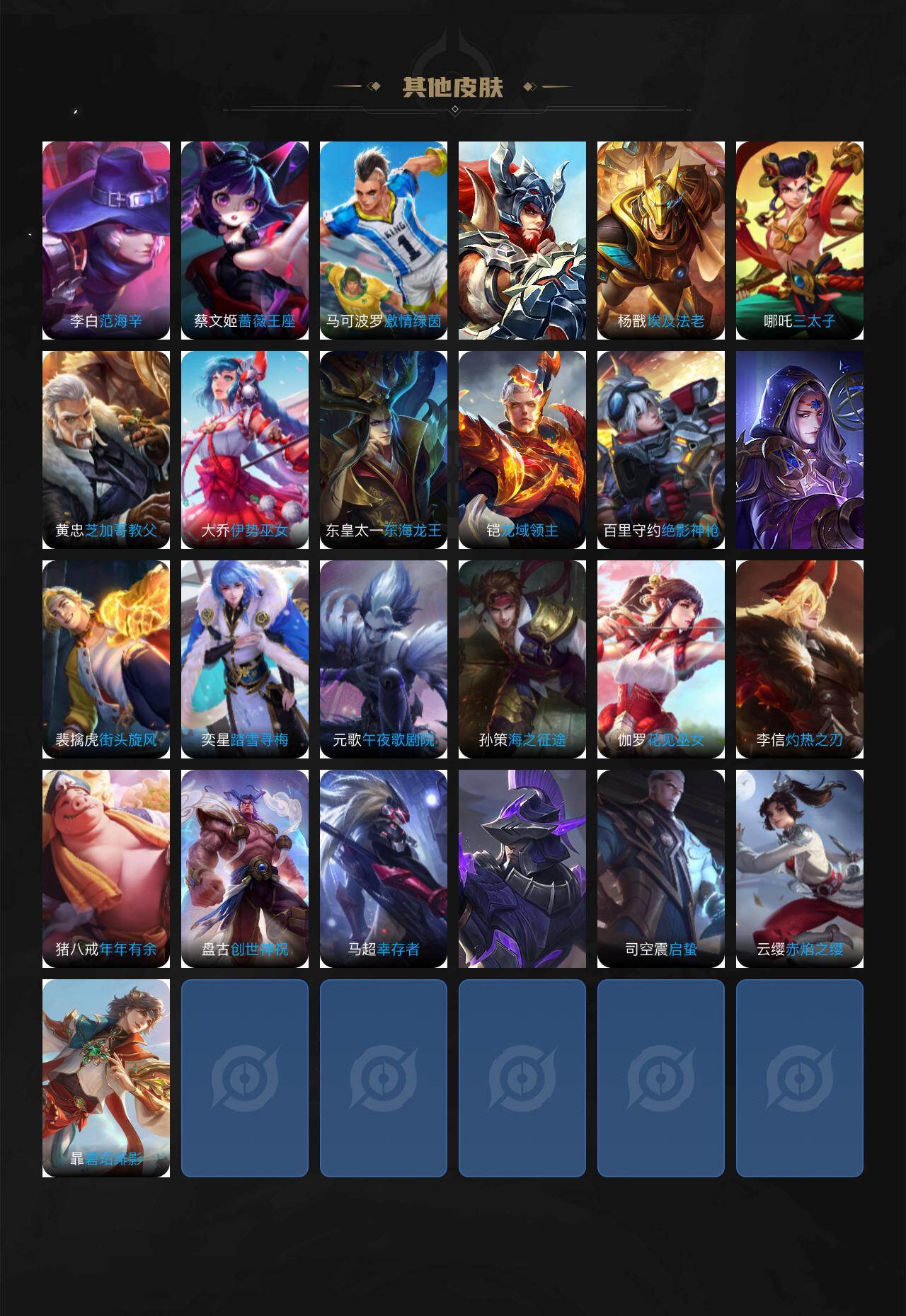 WZEY485234王者荣耀账号详情图4 WZEY485234王者荣耀账号详情图4