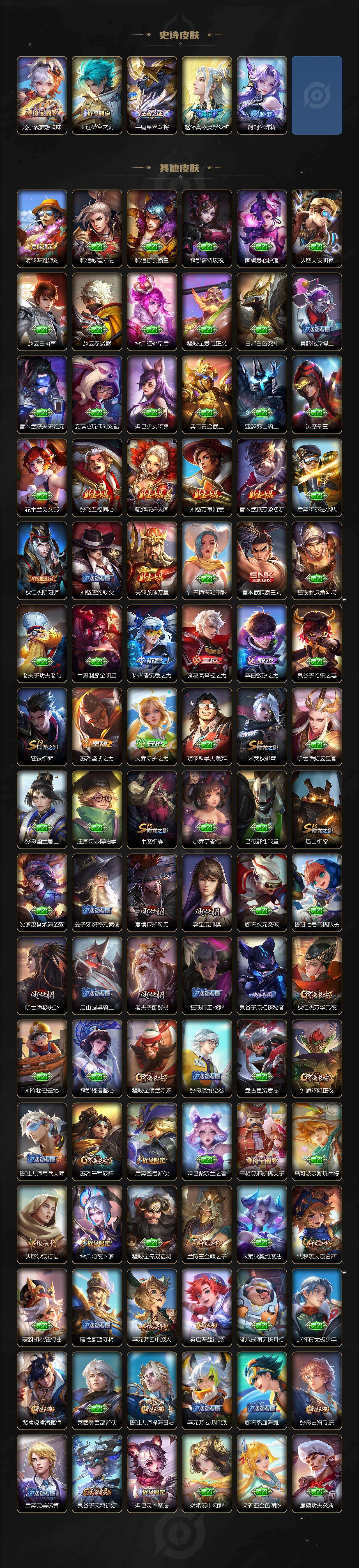 WZQYYX483743王者荣耀账号详情图4 WZQYYX483743王者荣耀账号详情图4