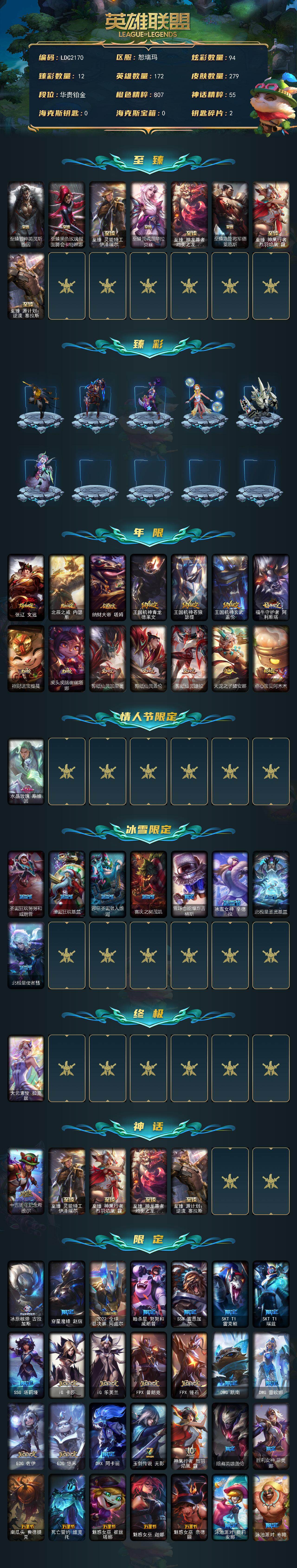 LOLEY48229英雄联盟账号详情图2