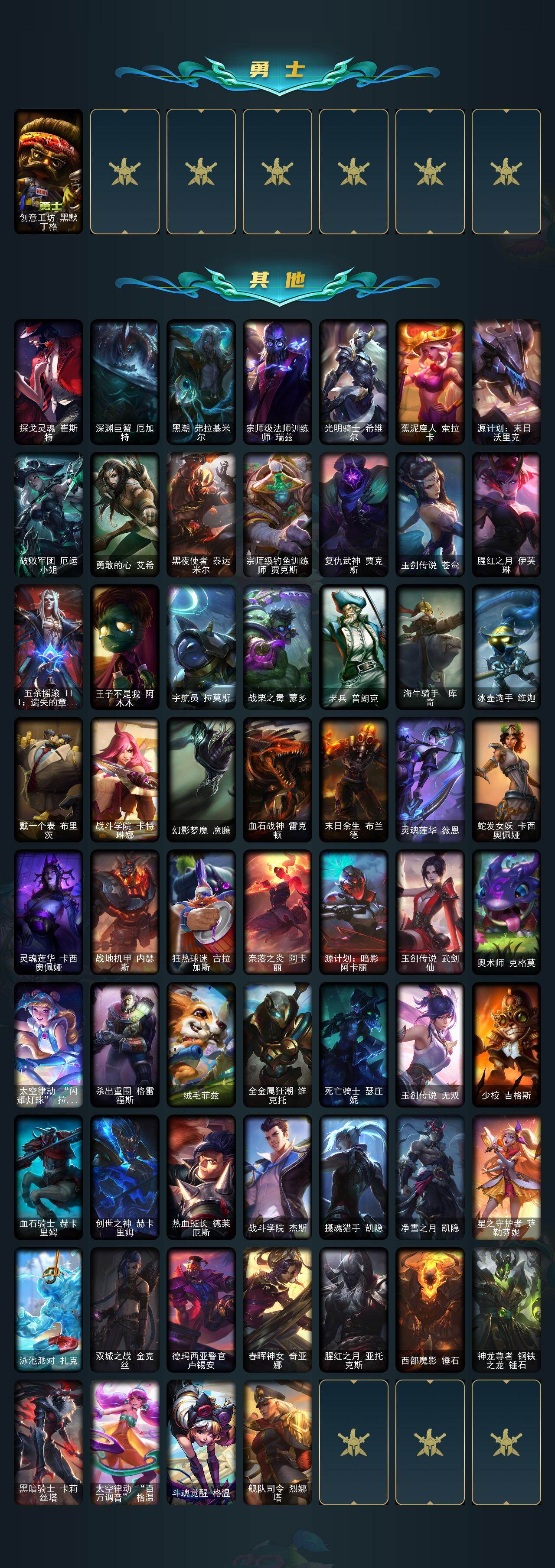 LOLEY48153英雄联盟账号详情图3 LOLEY48153英雄联盟账号详情图3