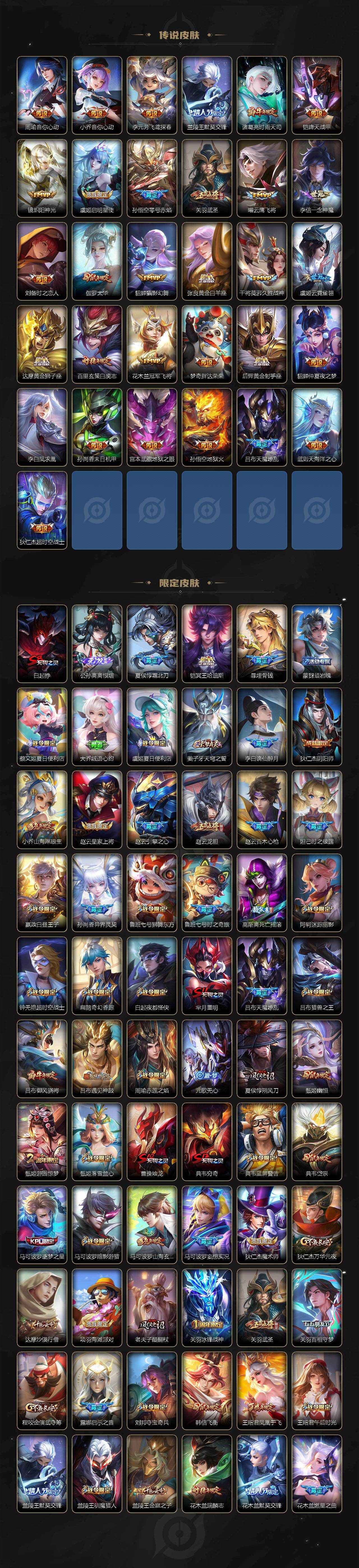 WZJM493998王者荣耀账号详情图3 WZJM493998王者荣耀账号详情图3