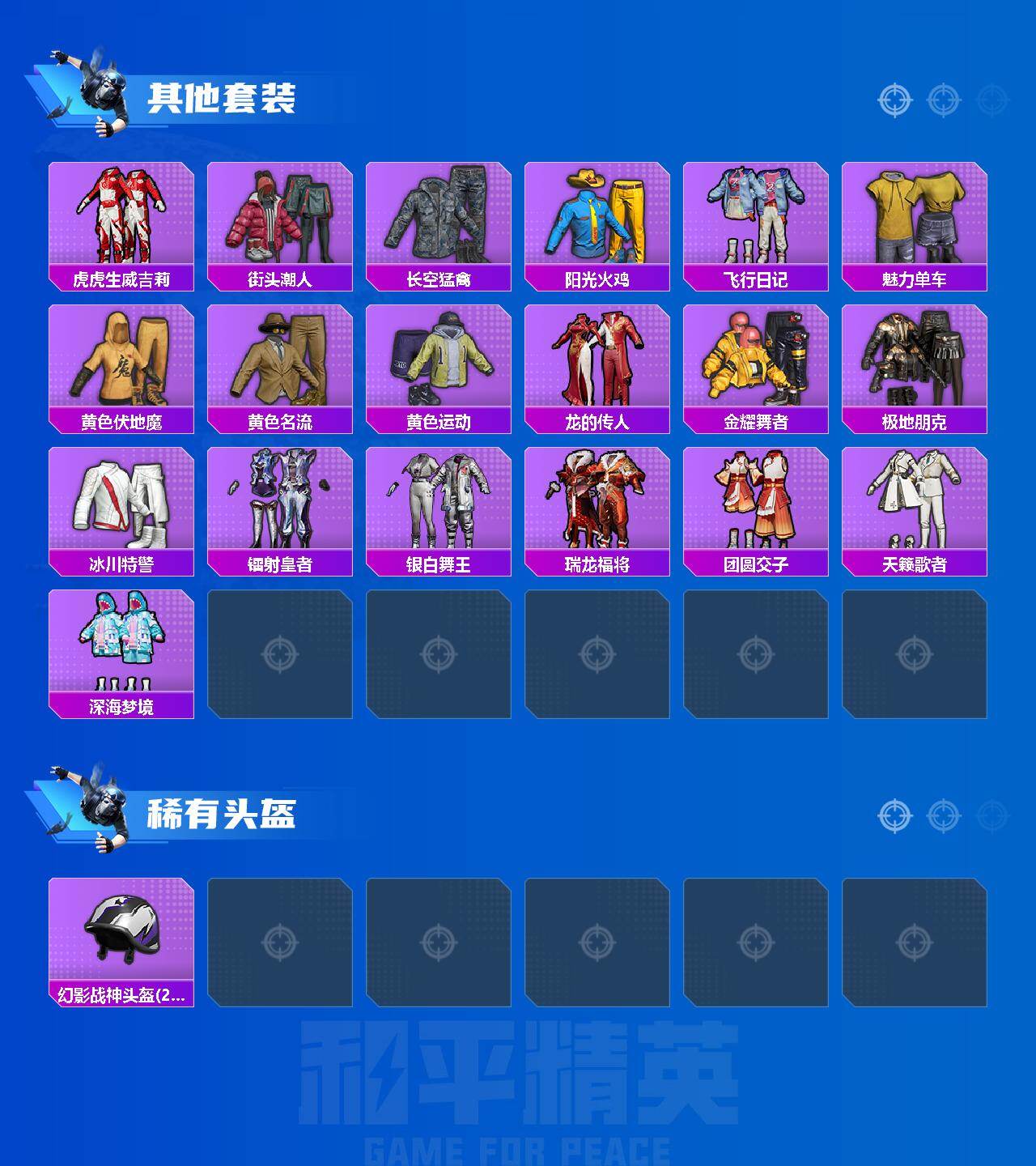 安卓 手Q-1粉装-1特效枪-0载具-0粉色飞行器-16326热力值-2王牌印记-60套装-51枪皮
【粉色套装】：角色-樱桃泡泡
【粉色枪皮等级】：Kar98K-巳巳如意(一级)
【粉色枪皮】：K