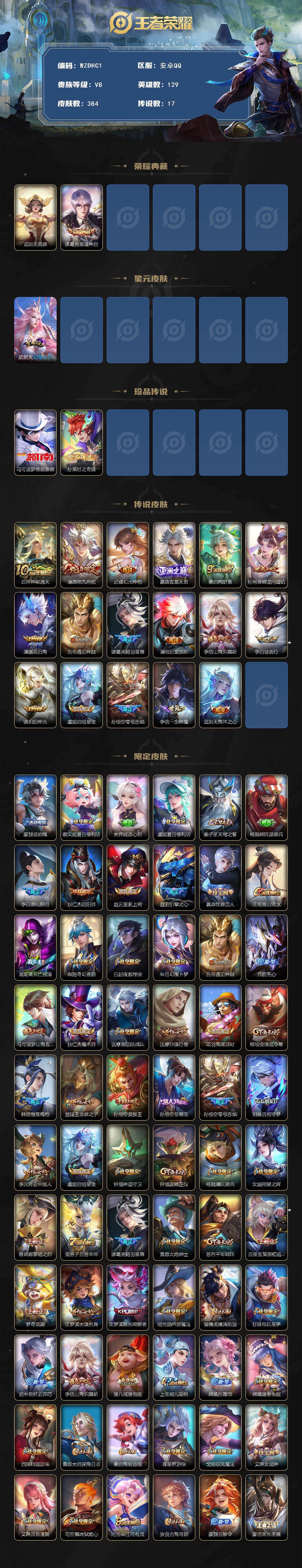 WZ03486773王者荣耀账号详情图2