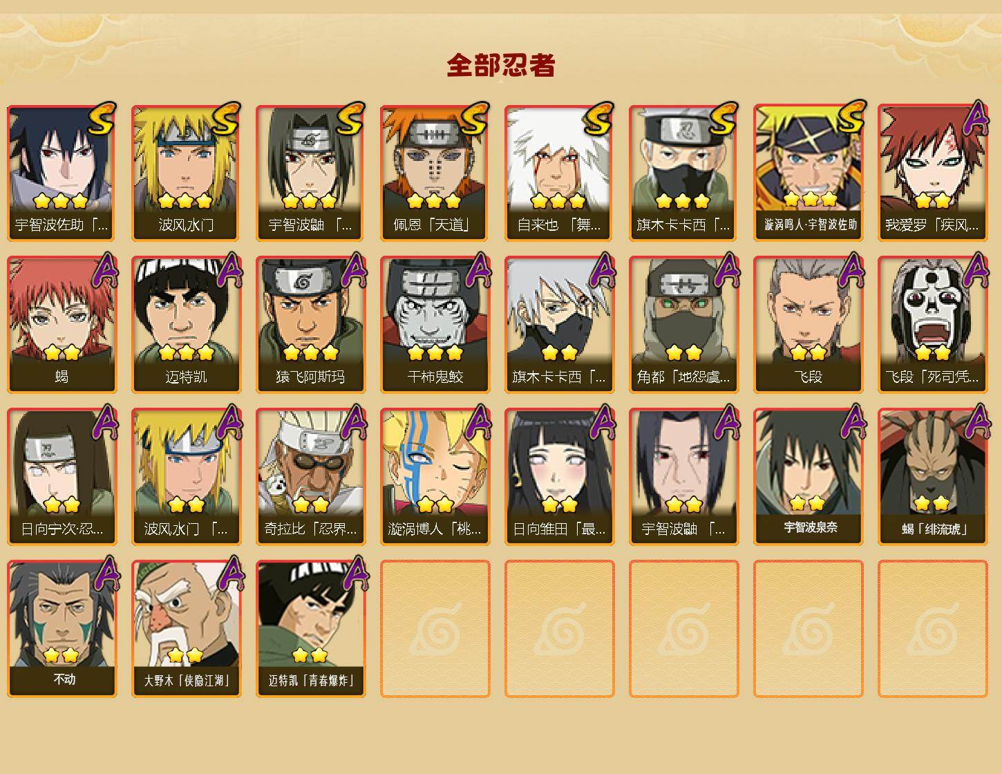 HYEY47278火影忍者账号详情图2