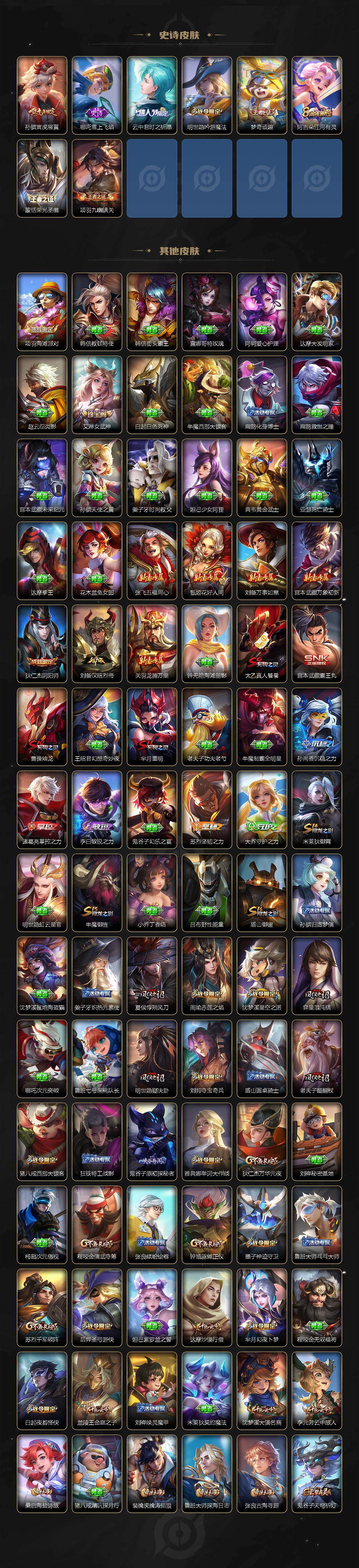 WZKG488250王者荣耀账号详情图4 WZKG488250王者荣耀账号详情图4