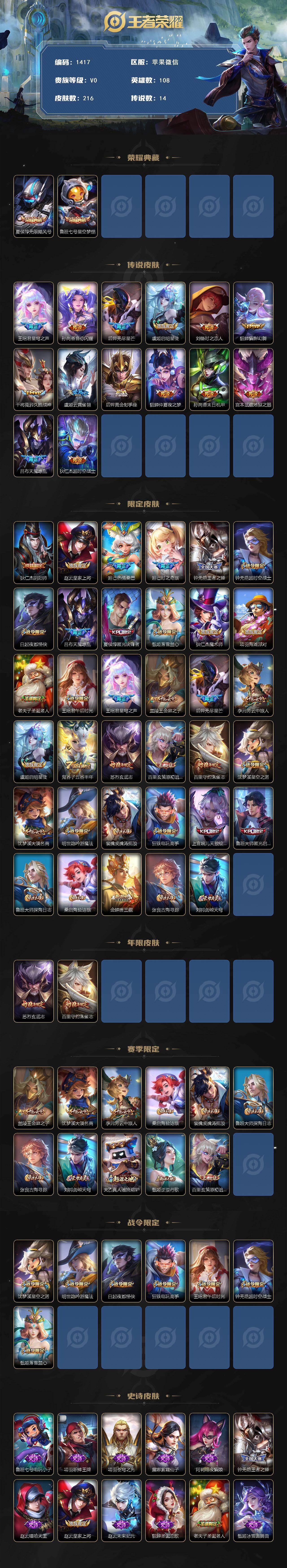 WZKG488280王者荣耀账号详情图2