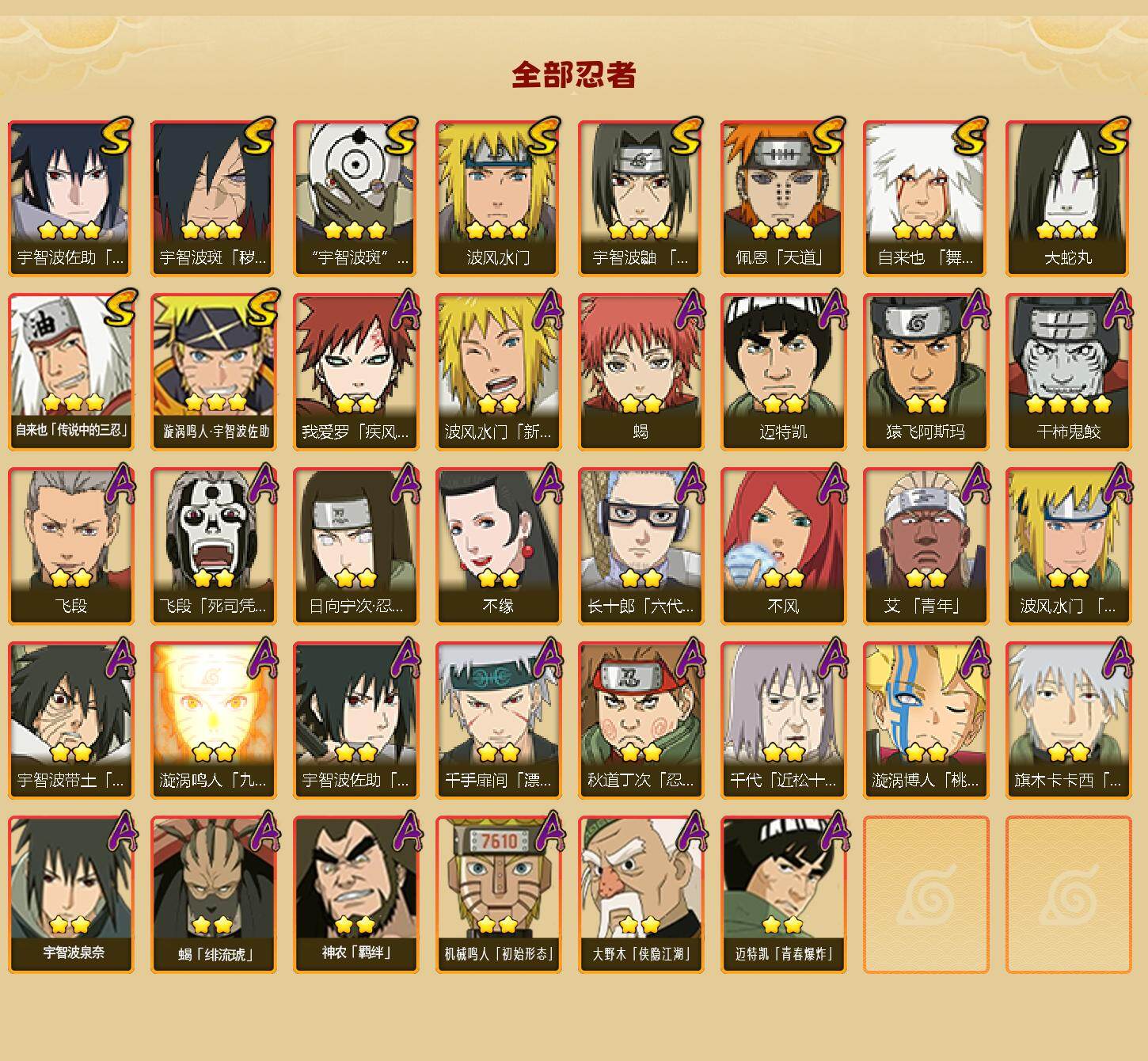 HYQM45901火影忍者账号详情图3