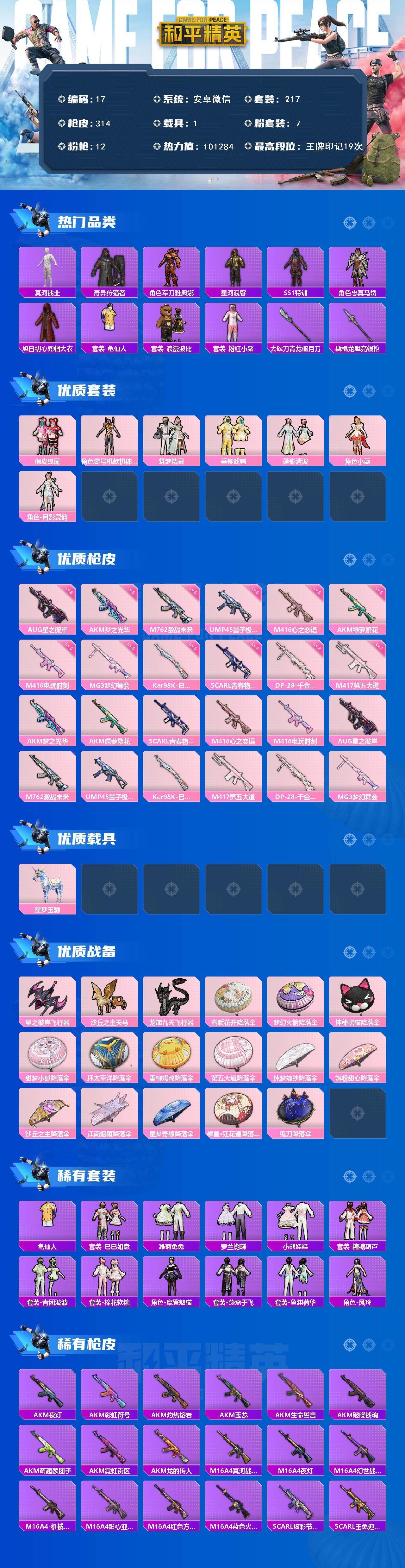 HPQYYX446232和平精英账号详情图2