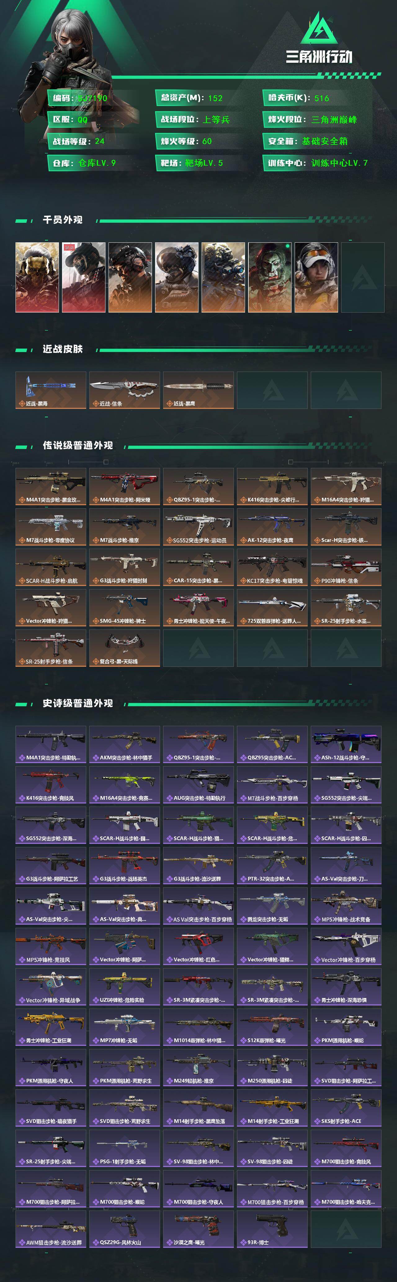 SJZEY424197三角洲行动账号详情图2