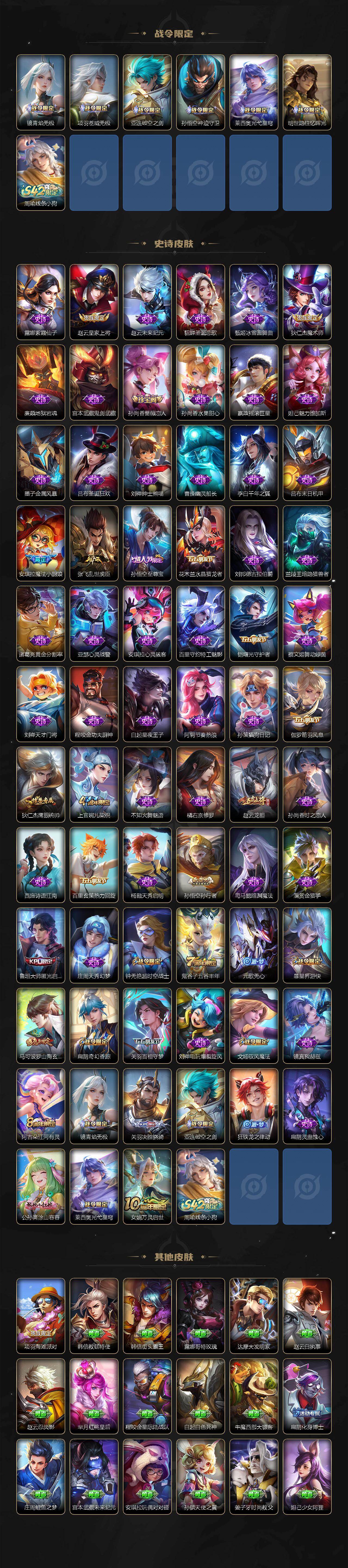 WZLE486693王者荣耀账号详情图3