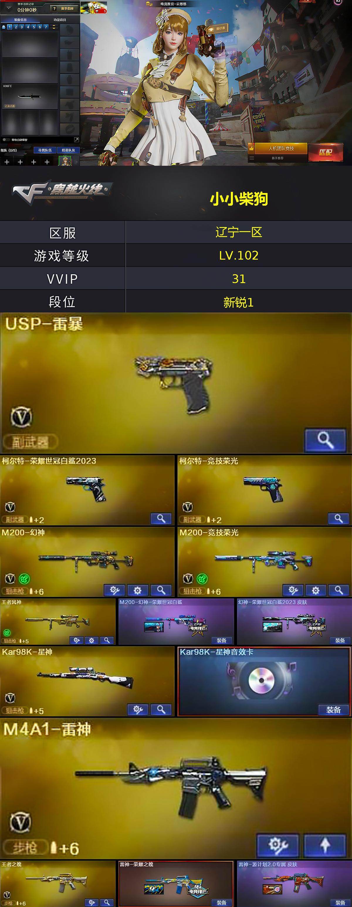 CFCMW428239穿越火线账号详情图3