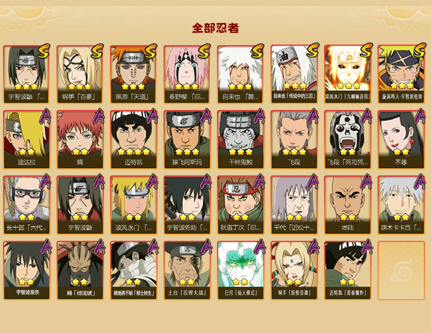 HYQM46035火影忍者账号详情图3