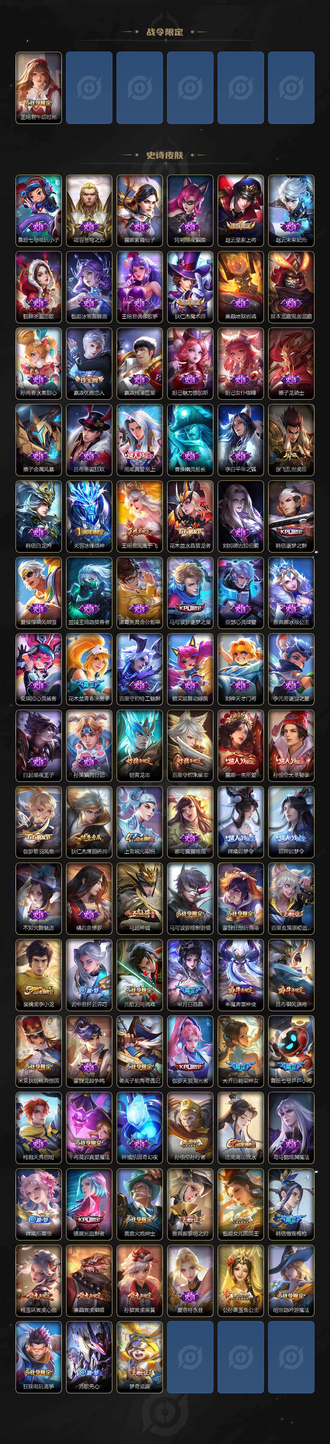 WZKG488278王者荣耀账号详情图4